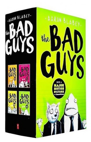 The Bad Guys Episodes by Aaron Blabey 1 to 8 Collection 4 Books Set